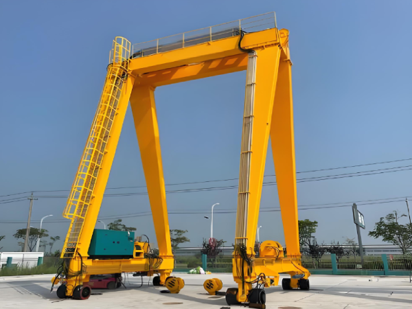 Single Girder Rubber Tyred Crane - Image 2